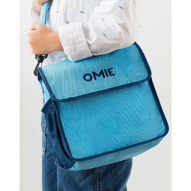 Omielife Insulated Nylon Lunch Tote - Blue