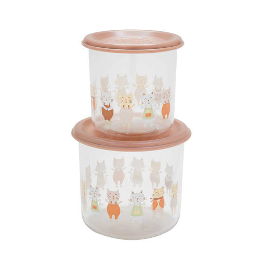 Sugarbooger Snack Container Large - Prairie Kitty