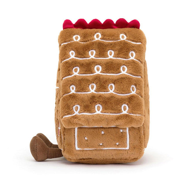 Jellycat Amuseable Gingerbread House