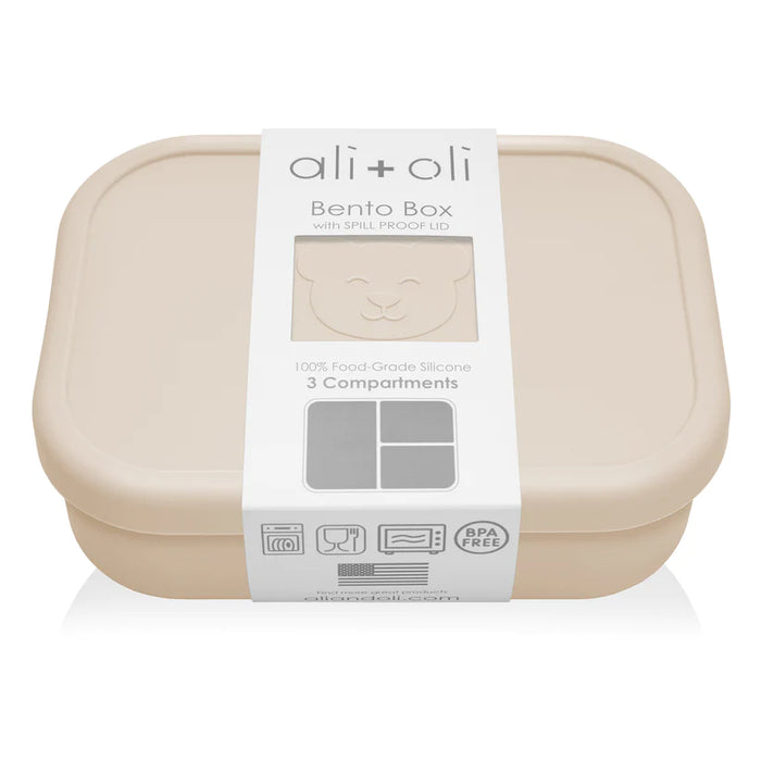 Ali + Oli Silicone Bento Box - Coco