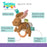 Mary Meyer Taggies Teether - Harmony Bunny 6"