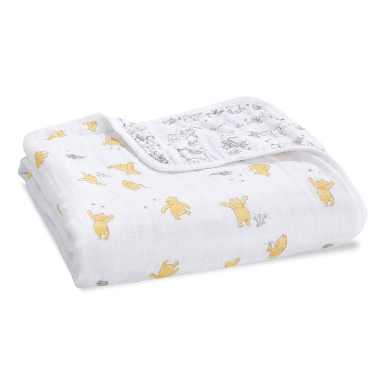 Aden + Anais Classic Muslin Blanket Winnie+friend- Dandelions