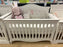Pali Diamante Forever Crib w Fabric Panel - Vintage White (Markham Floormodel/IN STORE PICK UP ONLY)