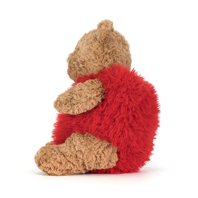 JellyCat Bartholomew Bear 'Heartthrob'