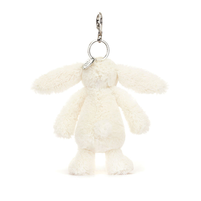 JellyCat Blossom Cream Bunny "Berry" Bag Charm