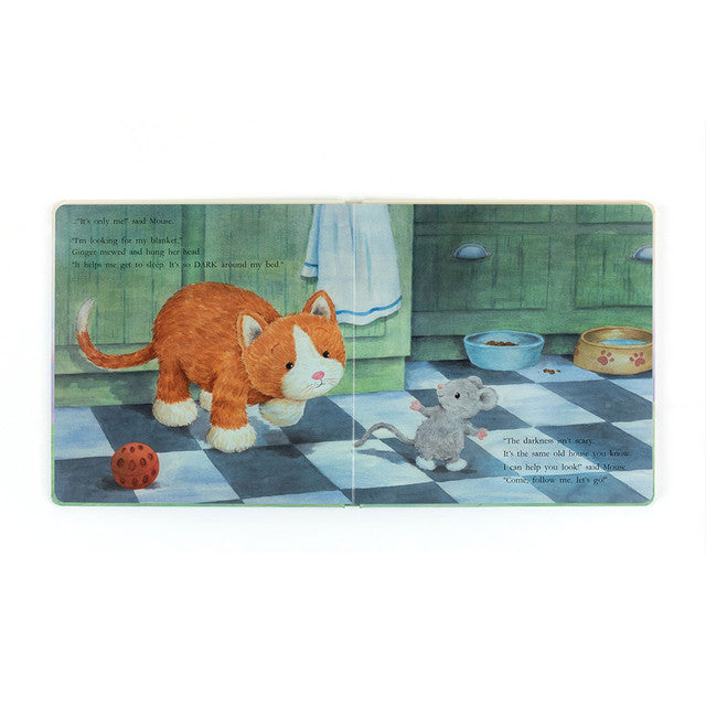 JellyCat Ginger,The Courageous Kitten Book