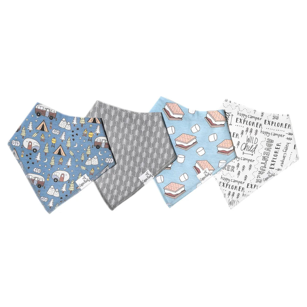 Copper Pearl Bandana Bibs Set - Bridger