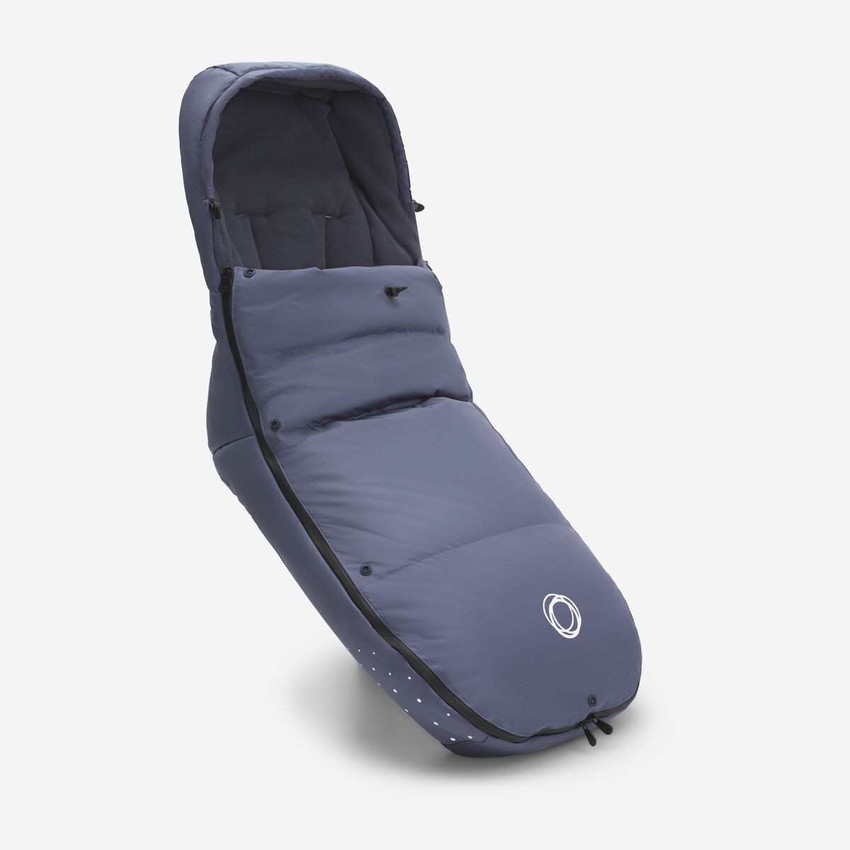 Ice blue bugaboo footmuff hotsell