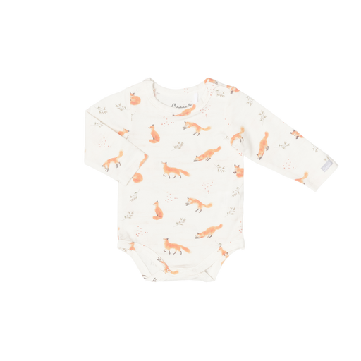 Coccoli Modal Romper - Foxes On Cream