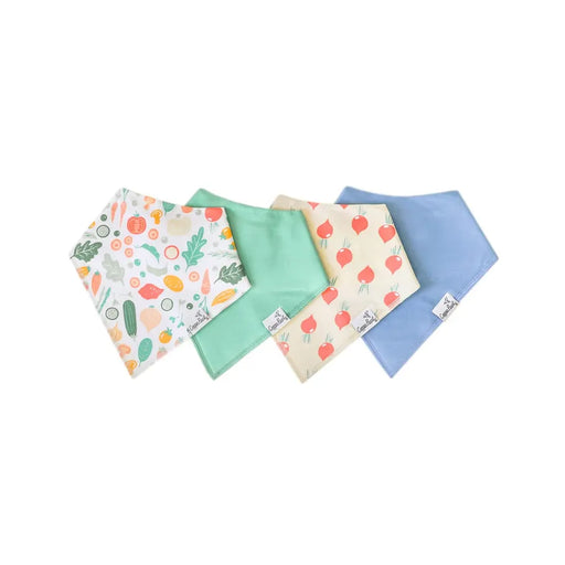 Copper Pearl Bandana Bibs Set - Veggies