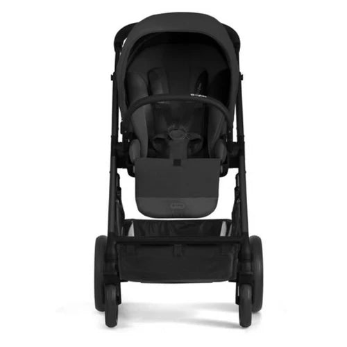 Cybex Balios S Lux 2 Stroller - Black Frame Moon Black Seat