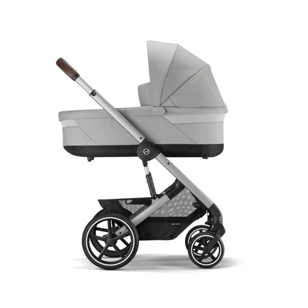 Cybex Balios S Lux 2 Stroller - Silver Frame Lava Grey Seat