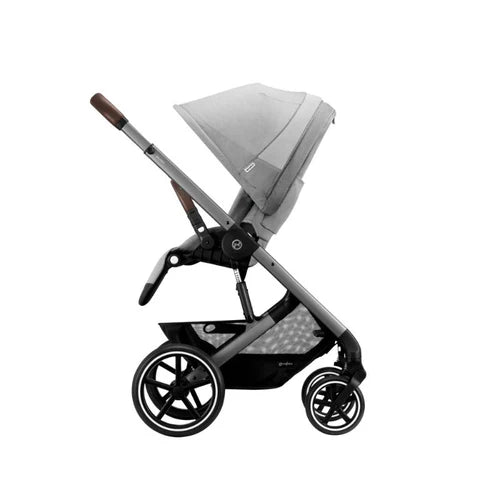 Cybex Balios S Lux 2 Stroller - Silver Frame Lava Grey Seat