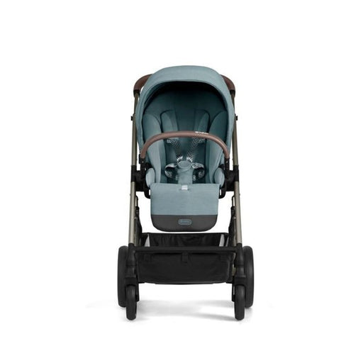 Cybex Balios S Lux 2 Stroller - Taupe Frame Sky Blue Seat