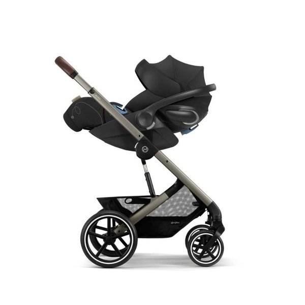 Cybex Balios S Lux 2 Stroller - Taupe Frame Sky Blue Seat