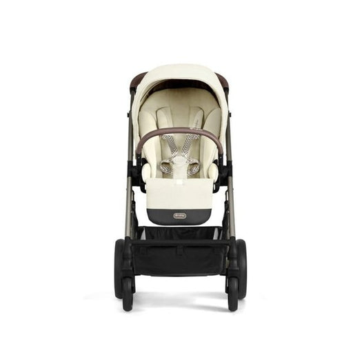 Cybex Balios S Lux 2 Stroller - Taupe Frame Seashell Beige Seat