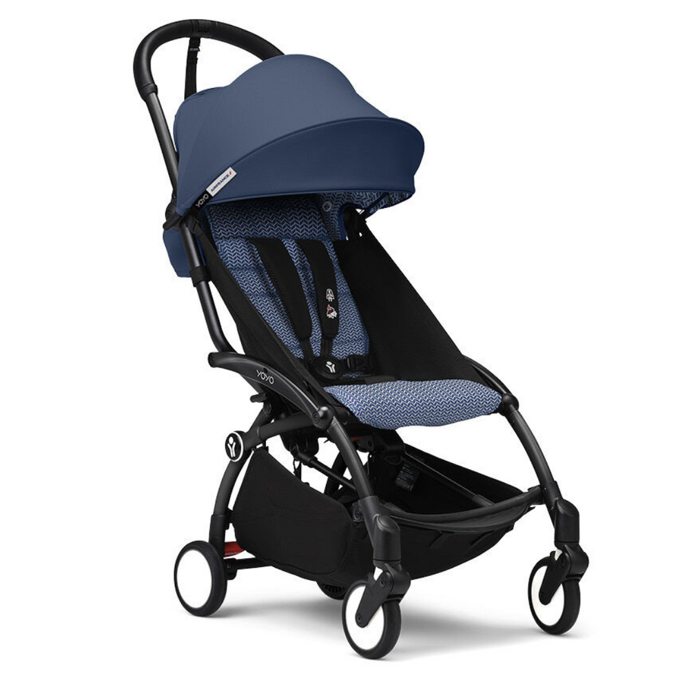 Stokke YOYO3 Stroller from 6 months - Black/Air France