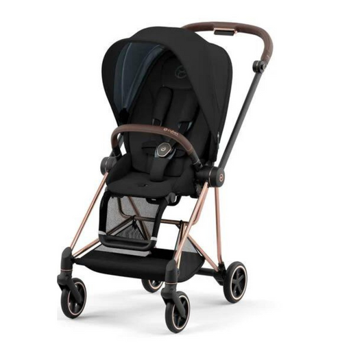 Cybex Mios 3 - Rose Gold Frame with Onyx Black Seat
