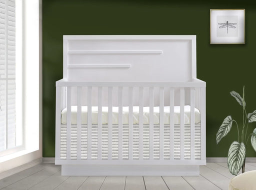 Natart Como Conv.Crib With Horizontal Molding