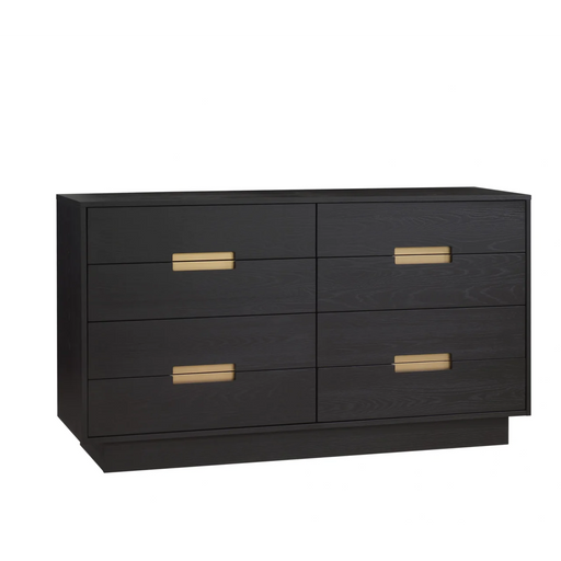 Natart Como Double Dresser 52"(8 drawers) - Dusk