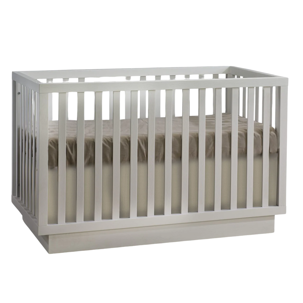 Natart Como Classic Crib White — CanaBee Baby