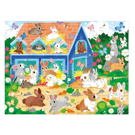 Crocodile Creek 50Pc House Puzzle/Bunny House