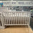 Dadada Austin Crib - White + Dresser - White/Natural  (Floormodel/IN STORE PICK UP ONLY)