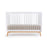 Dadada Soho 3-in-1 Convertible Crib - White/Natural
