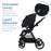 Maxi Cosi Oxford Stroller - Essential Black