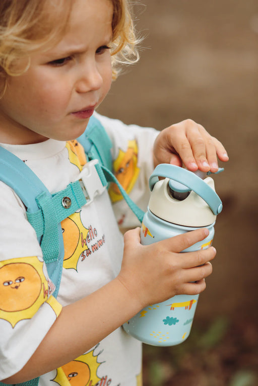 The Cotton Cloud Stainless Steel Bottle - Flying Dog