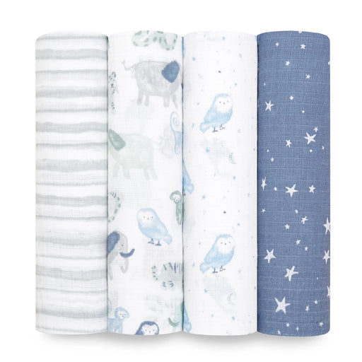 Aden + Anasis Muslin Swaddle 4pc - Time to Dream