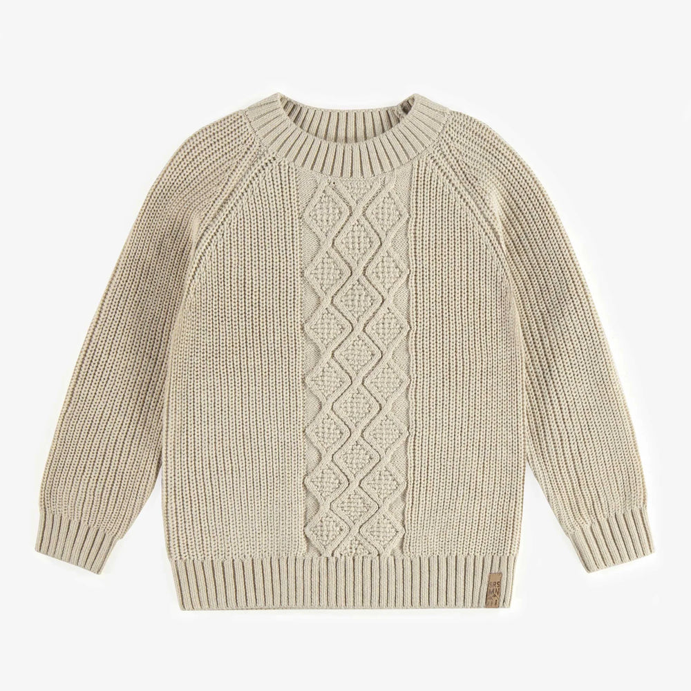 Souris Mini Knitted Sweater - Cream