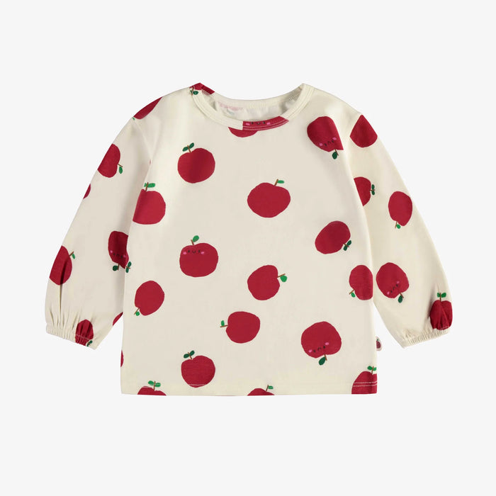 Souris Mini Long Sleeve T-Shirt - Red Apple