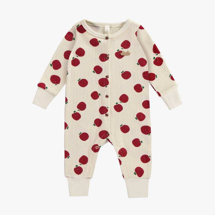 Souris Mini One Piece Pajama - Red Apple