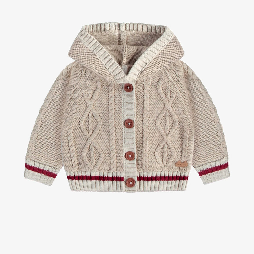 Souris Mini Knit Vest - Beige