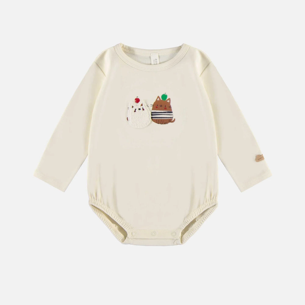 Souris Mini Long Sleeve Bodysuit - Sailors Cat