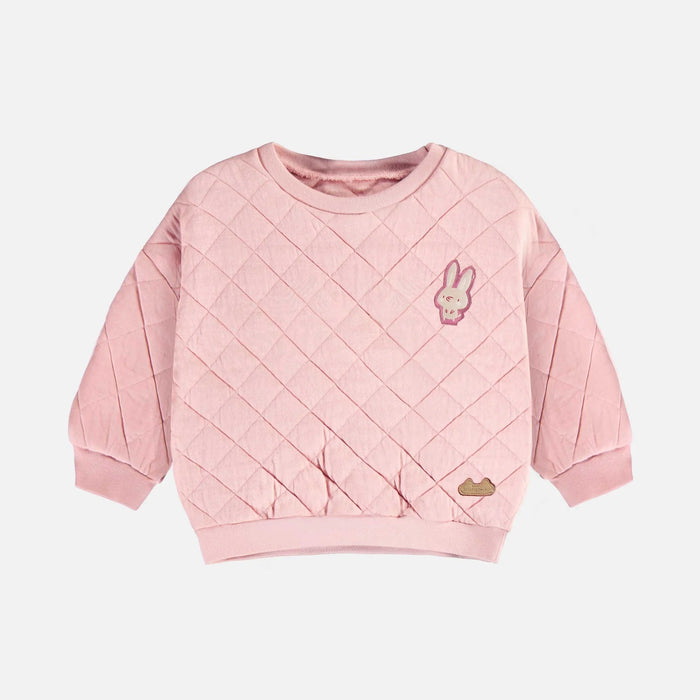 Souris Mini Long Sleeve Crewneck - Light Pink