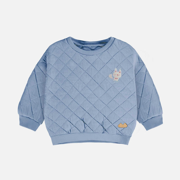 Souris Mini Long Sleeve Crewneck - Light Blue