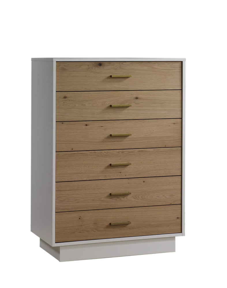 Natart Como 6 Drawer Tall Chest