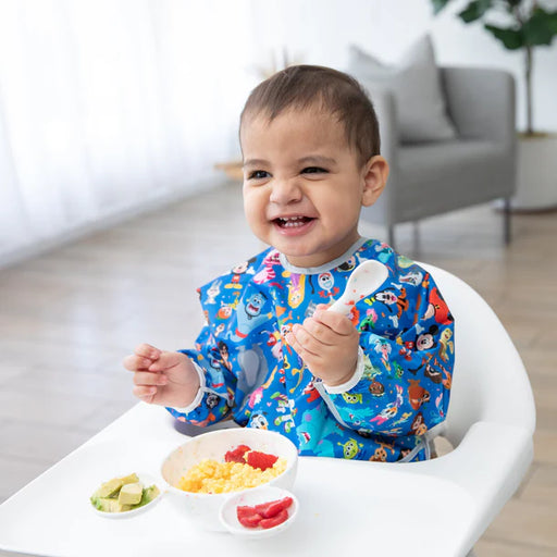 Bumkins Silicone First Feeding Set - Mickey Mouse Vanilla Sprinkle