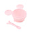 Bumkins Silicone First Feeding Set - Minnie Mouse Light Pink