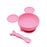 Bumkins Silicone First Feeding Set - Minnie Mouse