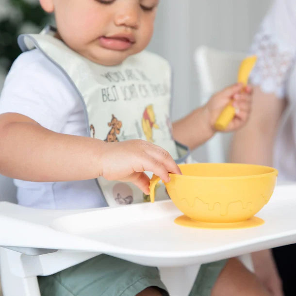 Bumkins Silicone First Feeding Set - Winnie The Pooh