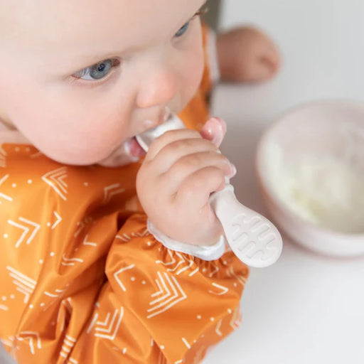 Bumkins Silicone First Feeding Set - Sand