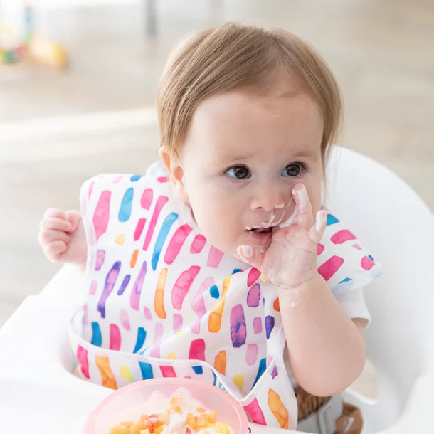 Bumkins Silicone First Feeding Set - Pink Jelly