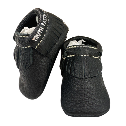 First Steps Classic Moccasins - Black