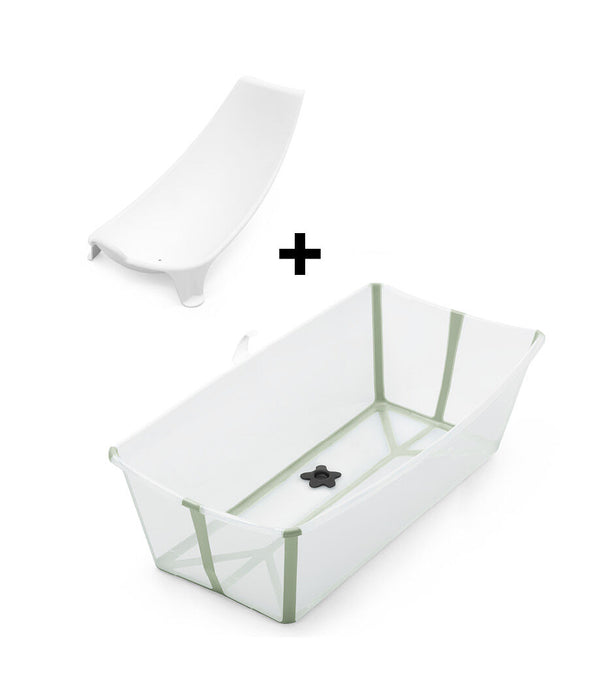 Stokke Flexi Bath X-Large Bundle - Transparent Green