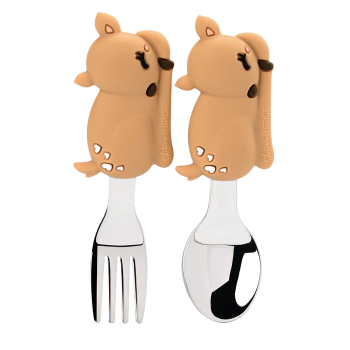 Glitter&Spice Fork&spoon - Deer