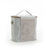 So Young Linen Lunch Poche - Pinstripe Heather Grey