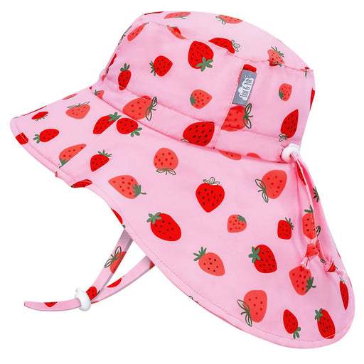 Jan & Jul Aqua-Dry Adventure Hat - Pink Strawberry